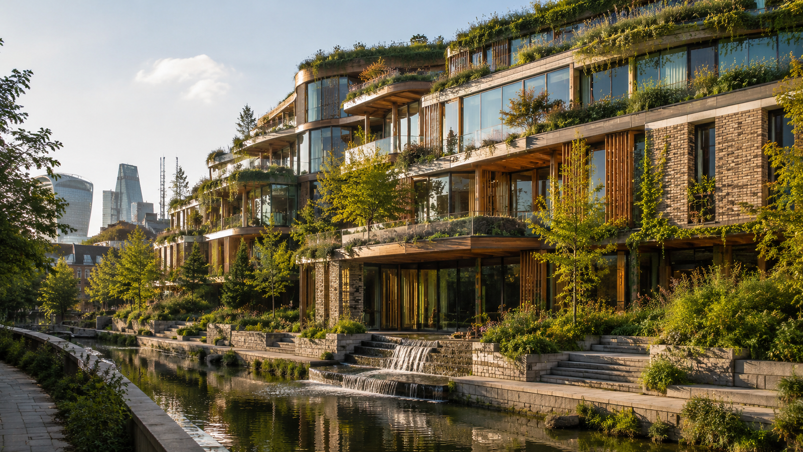 London architecture that regenerates nature